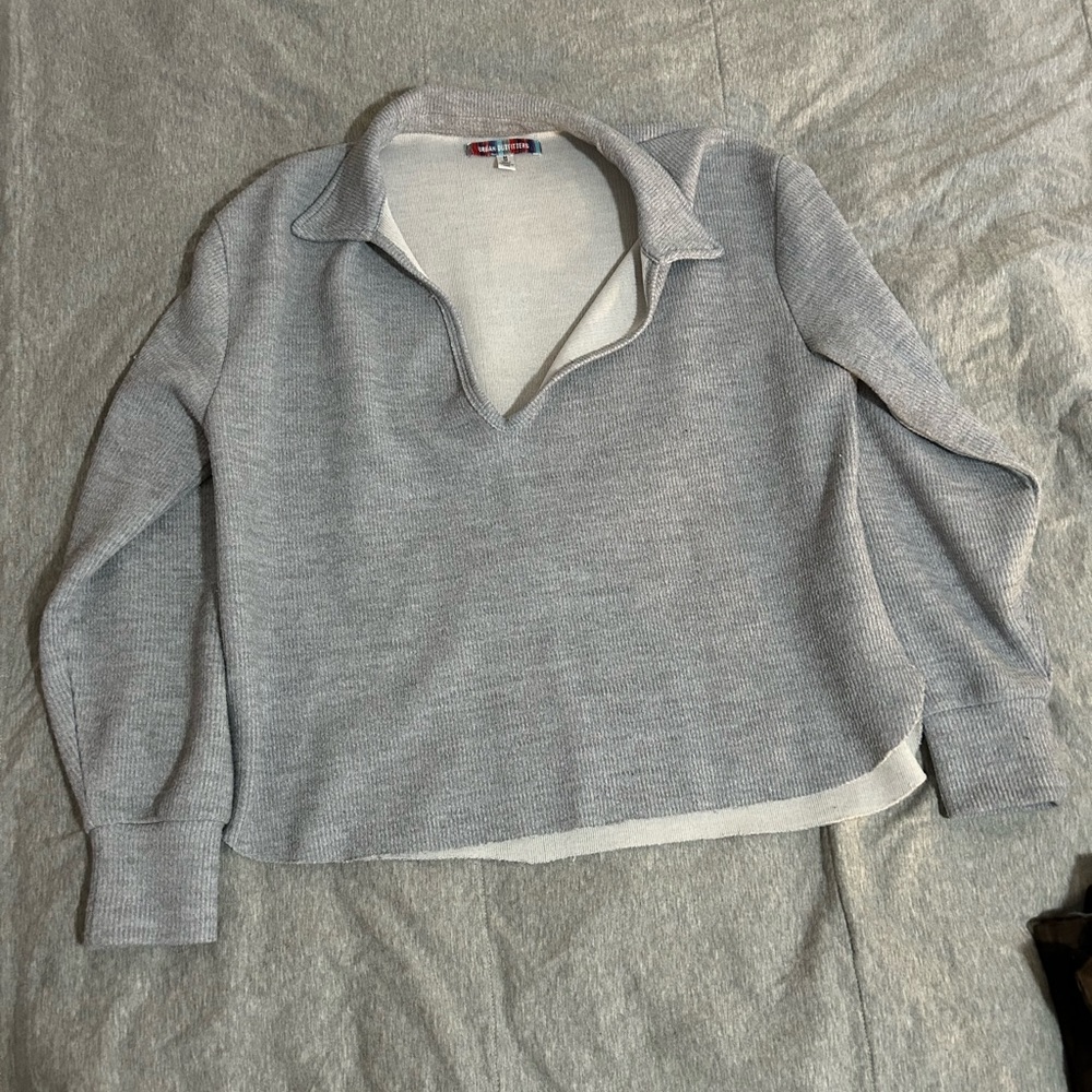 Urban Outfitters collared v neck shirt